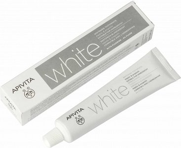 Apivita WHITE Whitening Toothpaste 75ml