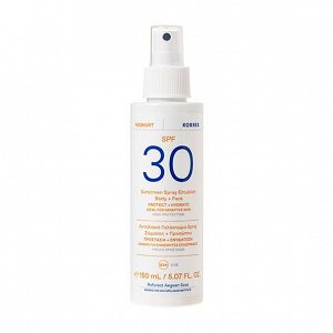 Korres Sunscreen Clear Lotion Spray yoghurt SPF30 150ml