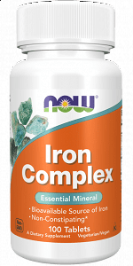 Now Iron Complex, 100Caps