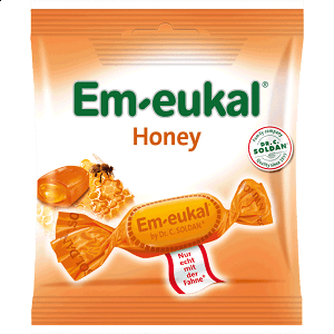 Em-Eukal Honey Caramel For The Throat 50gr