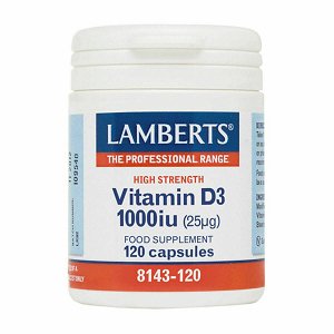 Lamberts Vitamin D3 1000IU 120 Tabs