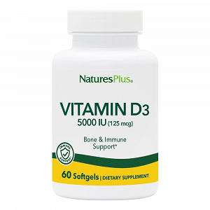 Nature''s Plus Vitamin D3 5000IU 60caps