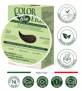 Color Erbe Herbal 03 Hair Dyeing Castano Scuro (old No 2)