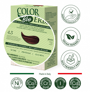 Color Erbe Herbal Dyeing Hair 4.5 Mahogany (old No 15)
