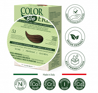 Color Erbe Herbal Dyeing Hair 5.1 Light Ash Brown (old No20)