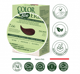 Color Erbe Herbal Dyeing Hair 7.66 Red Henna (Old No 32)