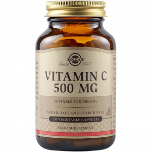 Solgar Vitamin C 500mg 100V.Caps