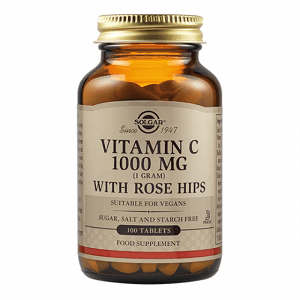Solgar Vitamin C with Rose Hips 1000mg 100Tabs