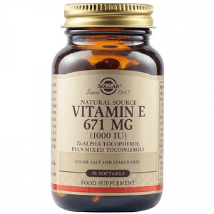 Solgar Vitamin E 1000IU 50s