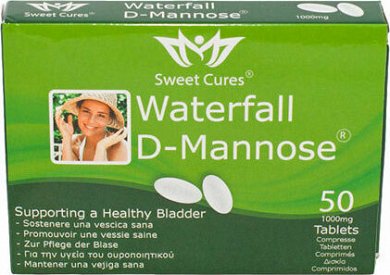 Waterfall D-Mannose 50 disks Alternative option for UTIs