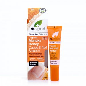 Dr Organic Manuka Honey Cuticle & Nail Solution 15ml