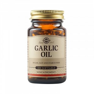 Solgar Garlic Oil 100s