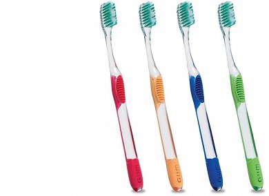 GUM 473 Micro Tip  Medium Comact toothbrush
