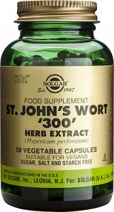 Solgar St. John''s Wort Herb Extract 300mg 50V.Caps