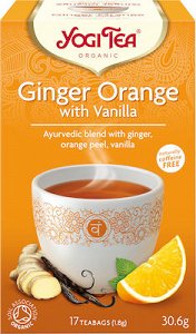 Yogi Tea Ginger Orange with Vanilla 17sachets