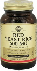 Solgar Red Yeast Rice Extract 600mg 60VCaps