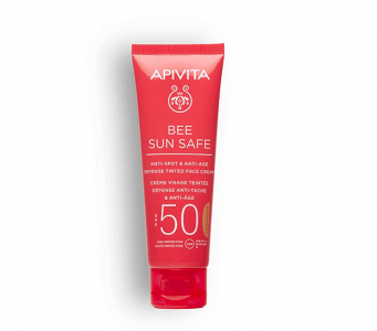 Apivita Bee Sun Safe Anti-spot & Anti-age SPF50 Golden