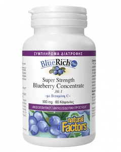 Natural Factors BlueRich 500mg 60caps
