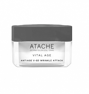 ATACHE Vital Age Antiage V-B3 Wrinkle Attack, Κρέμα Αναζωογόνησης με Ρετινόλη και Νιασιναμίδη -50ml
