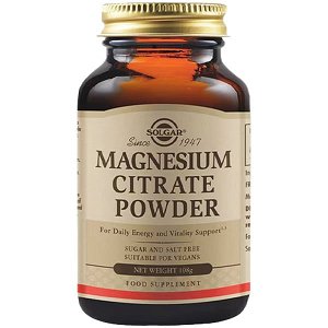 Solgar Magnesium Citrate Powder 250mg 108gr