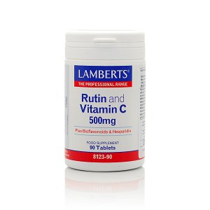 Lamberts Rutin and Vitamin C 500mg plus Bioflavonoids 90caps
