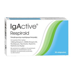 IgActive Respiraid – Immune System Support Supplement, 30 Capsules