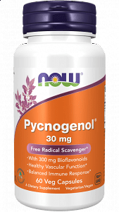 Now Pycnogenol 30 mg, 60Caps