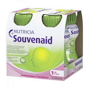 Nutricia Souvenaid Strawberry 4x125ml