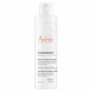 Avene Eau Thermale Cleanance Hydra Creme lavante apaisante 200ml