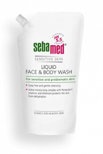 Sebamed Cleansing Liquid for Face & Body Refill 1000ml