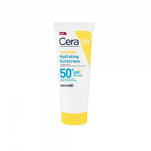 CeraVe Invisible Hydrating Sunscreen SPF50+ Face & Body Sunscreen 75ml