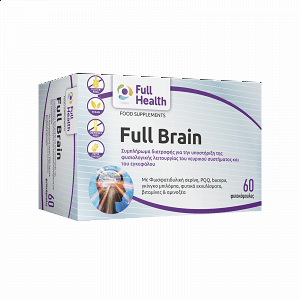 Full Health Full Brain Supplement for Memory & Concentration – 60 Tablets