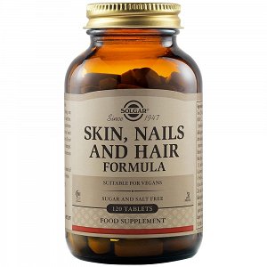 Solgar Skin, Nails & Hair Formula 120Tabs
