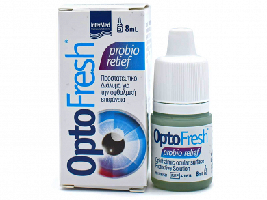 InterMed OptoFresh Eye Drops for Dry Eyes 8ml