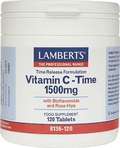 Lamberts Vitamin C-time 1500mg 120tabs