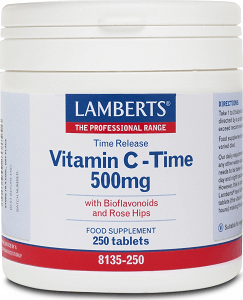 Lamberts Vitamin C-Time 500mg 250tabs