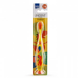 InterMed Unident Kids Toothbrush 3+ Yellow