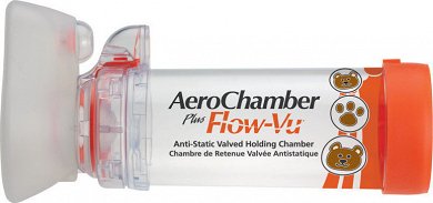 Aerochamber Plus Flow Vu Bebe 0-18 Months