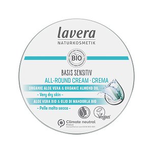 Lavera Basis sensitiv moisturizing face cream & body all round 150ml