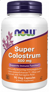 Now Foods Colostrum 500mg 120 caps
