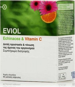 Eviol echinacea & vitamin C 60caps