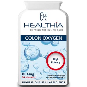 Healthia Colon Oxygen 864mg, 90caps
