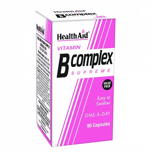 Health Aid Vitamin B Complex Supreme, 90 caps