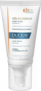 Ducray Melascreen Uv Creme Legere Spf50+ Dry Touch 50ml