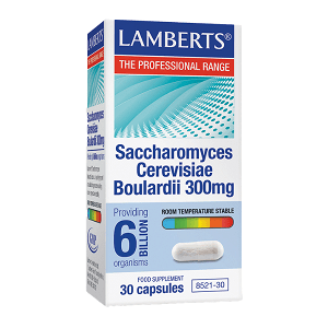 Lamberts Saccharomyces Cerevisiae Boulardii 300mg 30caps