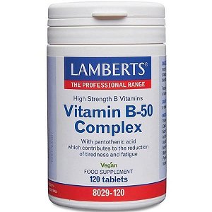 Lamberts Vitamin B 50 Complex 120 ταμπλέτες