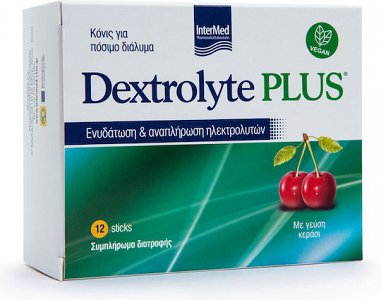 Intermed Dextrolyte Plus Cherry 12 Sachets