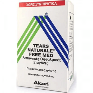 Alcon Tears Naturale Free Med 30x0.4ml