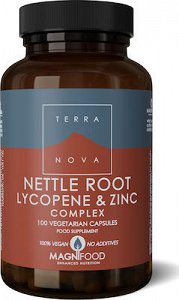 Terra Nova Nettle Root, Lycopene & Zinc Complex 100V.Caps