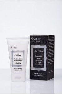 Sostar "The Milk" Moisturizing Cream, Face & Eyes For Men 50ml